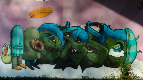 La grande mascarade - street art Nantes