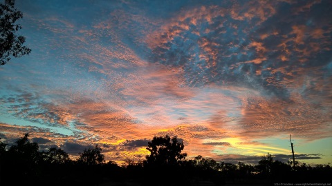 Sunset sky - Australia