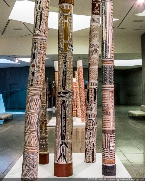 Aboriginal poles - Australia