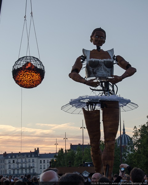 La danseuse - Le Voyage à Nantes 2016