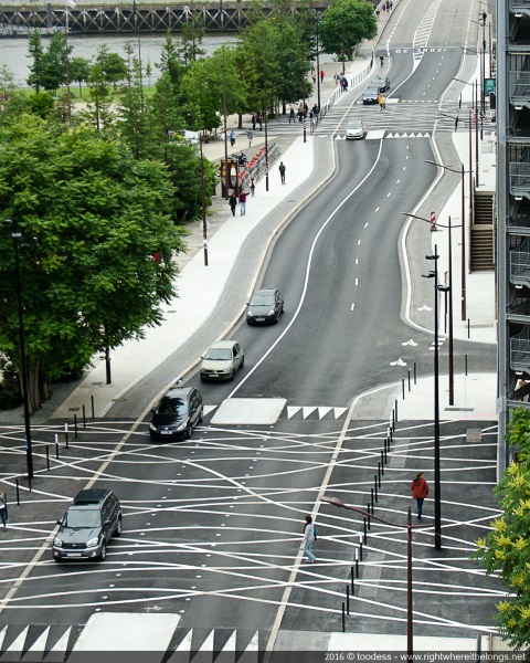 Pedestrian crossing - Le Voyage à Nantes 2016