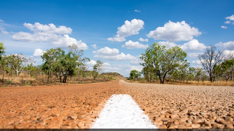 On the road, Victoria Hwy & Buntine Hwy, Northern Territory, Australia