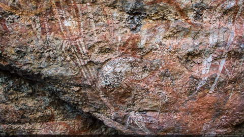 Anbangbang rock shelter, Nourlangie rock painting