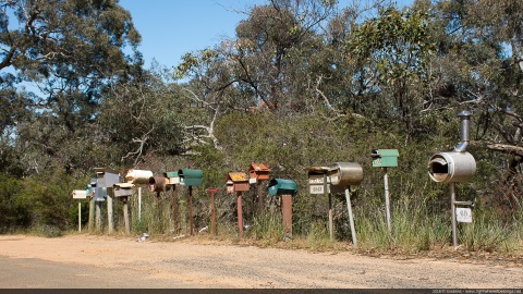 Mail boxes - Moyston