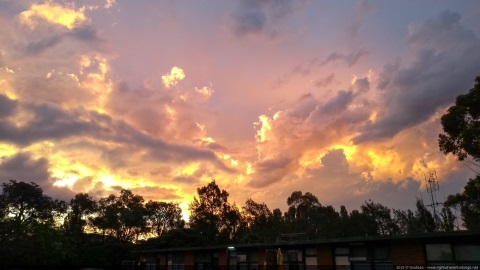 Canberra sky
