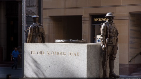 To our glorious dead - Cenotaph