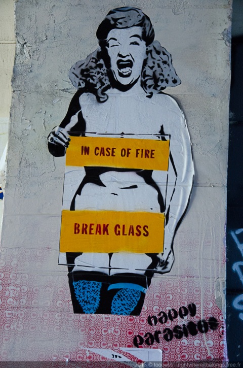In case of fire, break glass